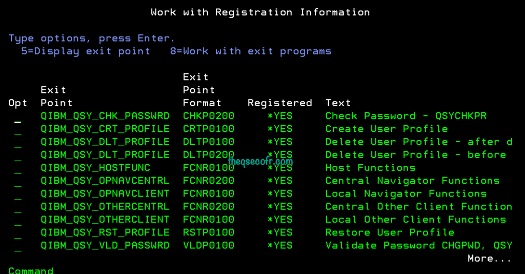 What are IBM i Exit Points and Exit Programs
