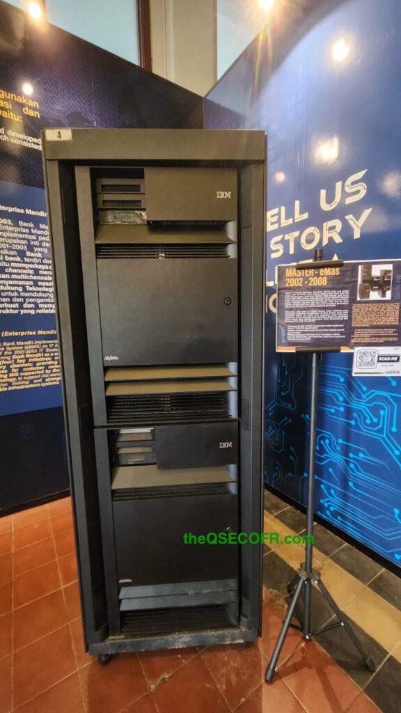 Have you ever seen IBM enterprise servers displayed in a museum?